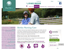 Tablet Screenshot of birtleycare.co.uk